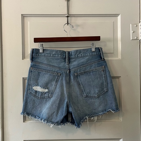 Madewell Relaxed Mid-Length Denim Shorts - 26 - Picture 4 of 7